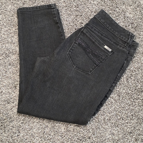 White House Black Market Contour Skinny Crop Jeans Size 2 - Picture 1 of 6